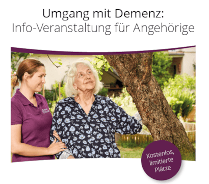 Jetzt anmelden: Workshop für Angehörige von Menschen mit Demenz 31. Oktober 2024